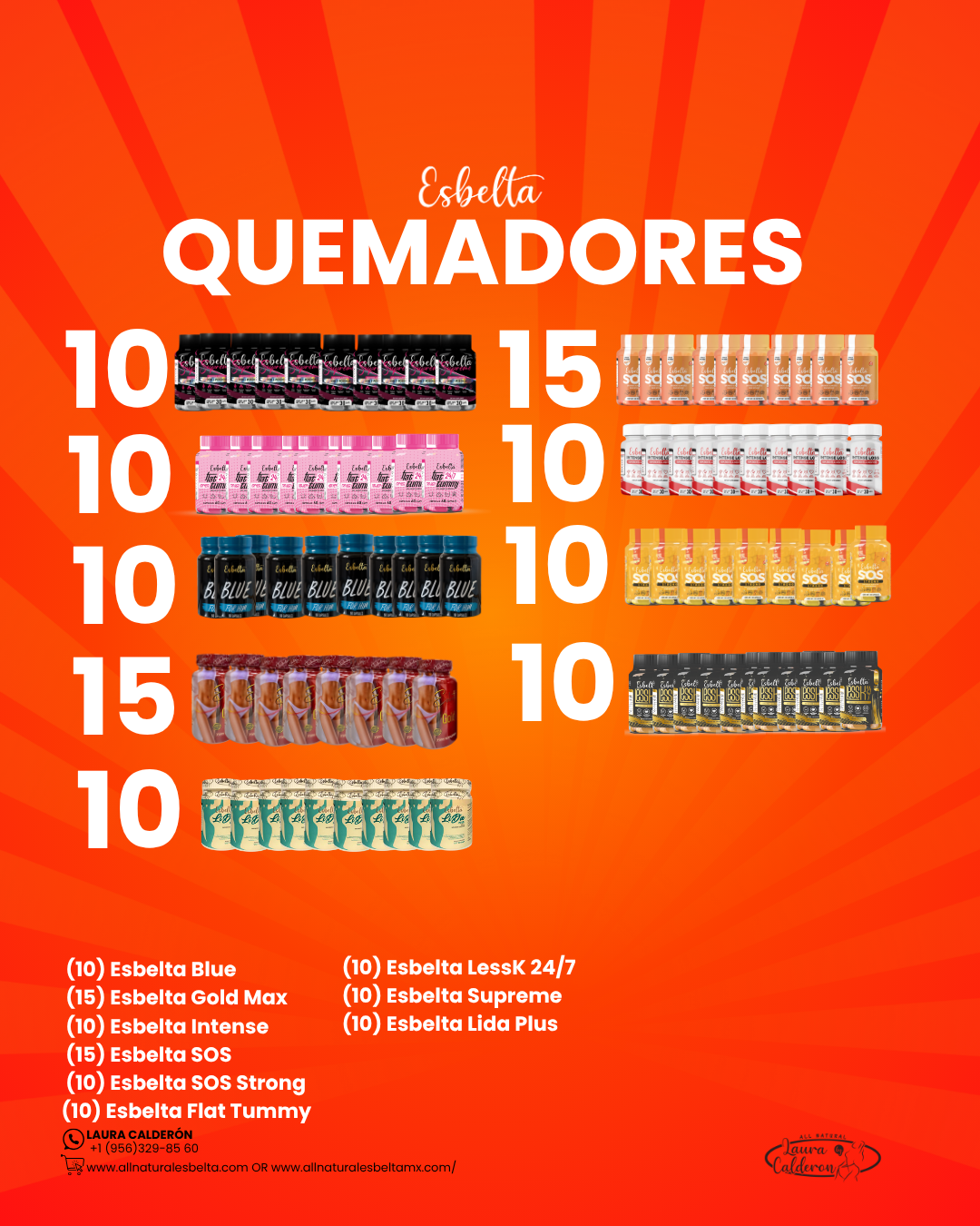 Paquete Quemadores