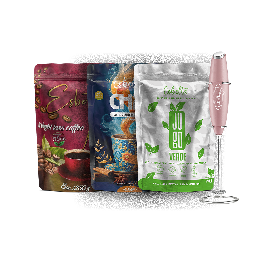 Pack - Esbelta Chai + Café + Jugo verde (250 grs)