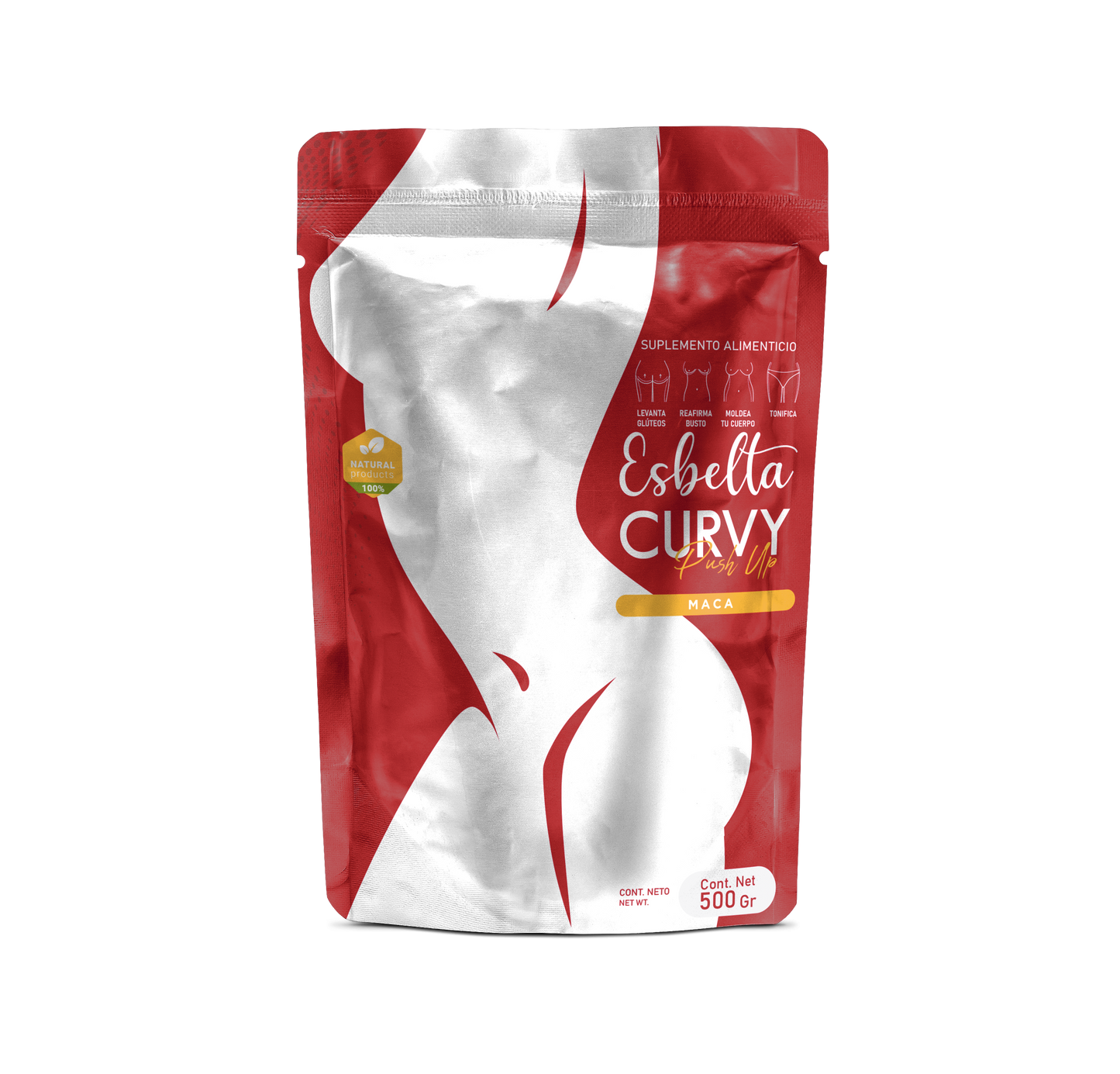 Malteada Curvy Maca Push Up (500 grs)