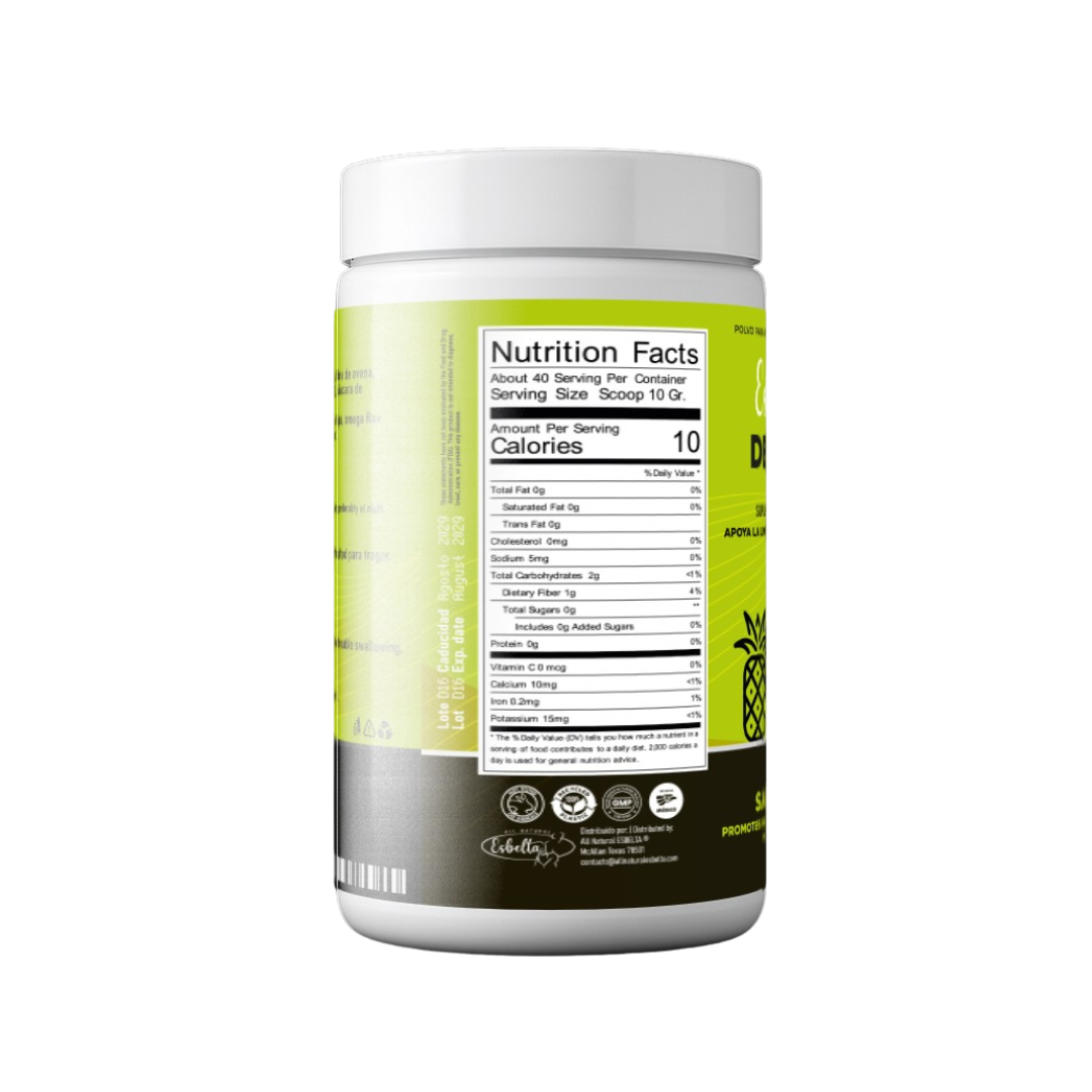 Esbelta Detox Flat Belly – Sabor Piña