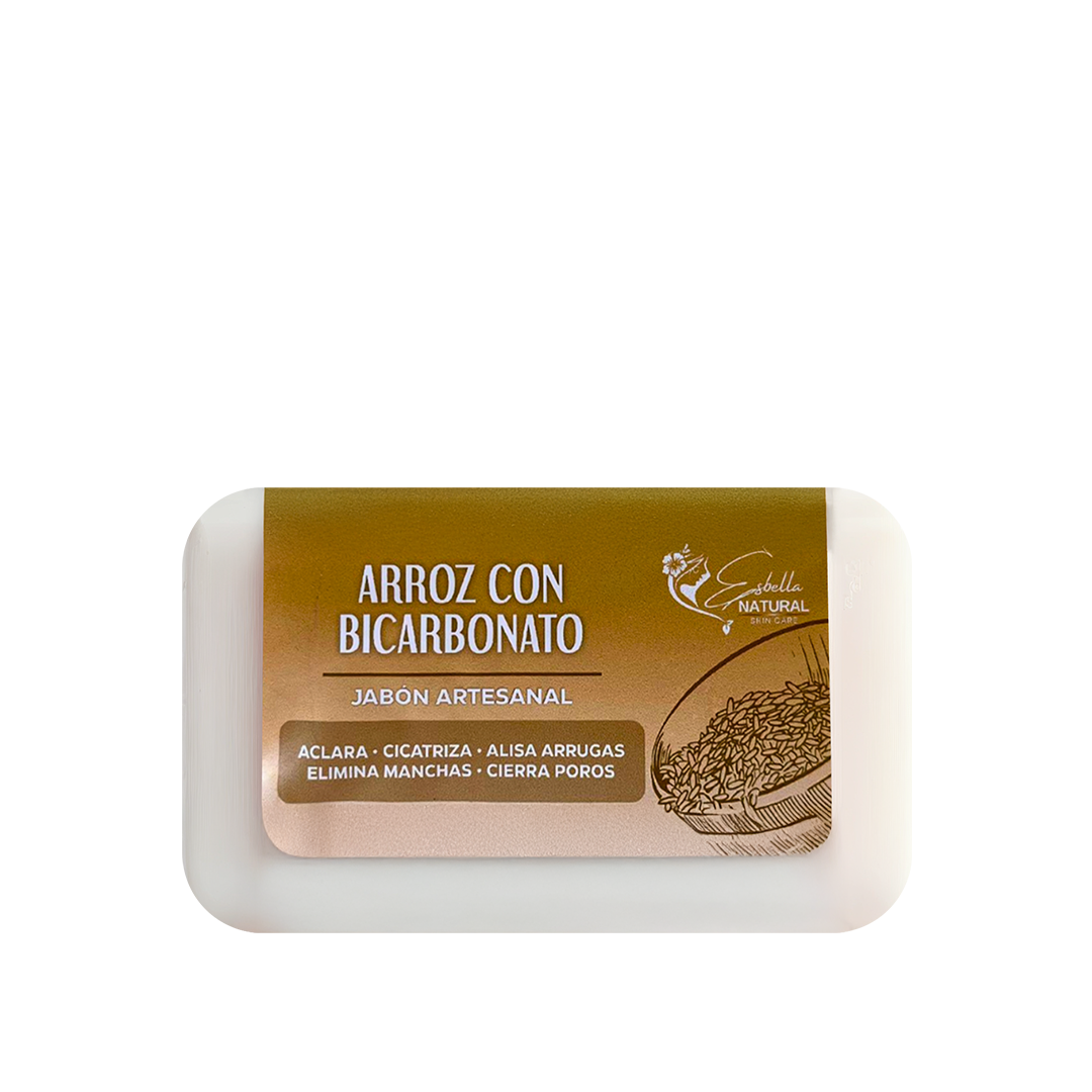 Jabón Arroz con Bicarbonato Esbelta