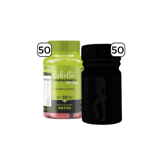 50 Detox + 50 (Quemador a elegir)