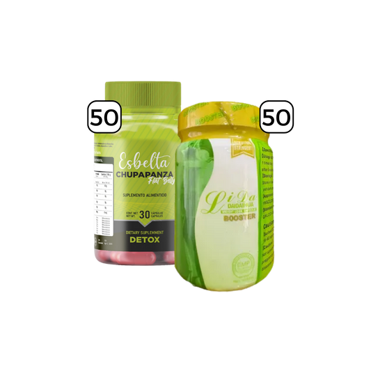 50 Lida Booster + 50 Detox