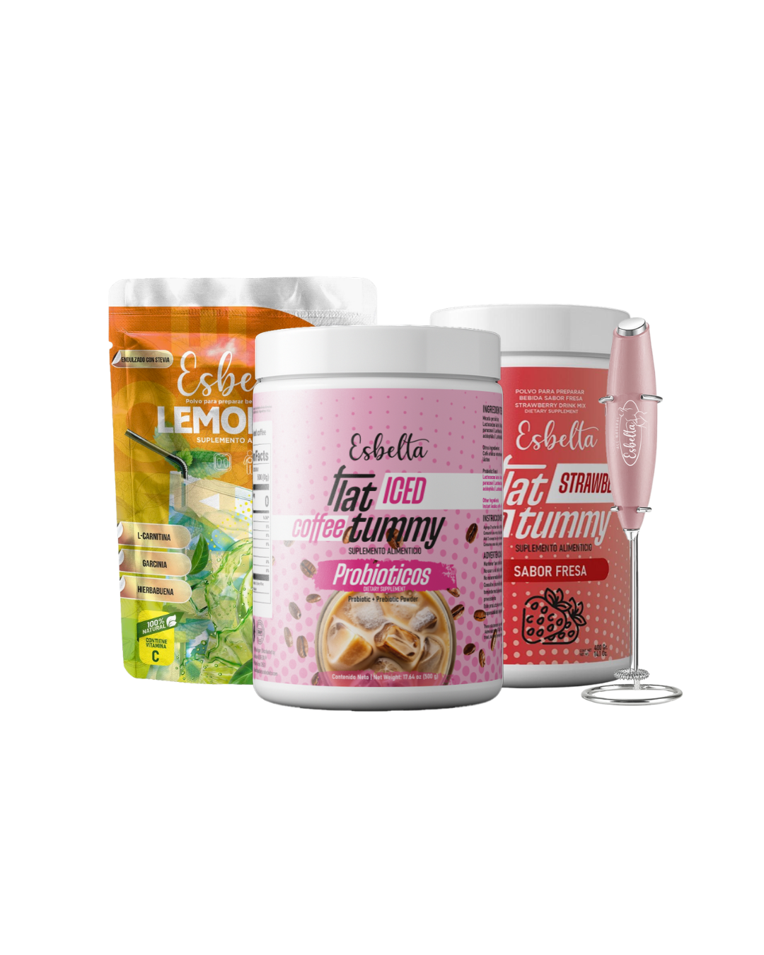 3 Pack -  de regalo 1 batidor