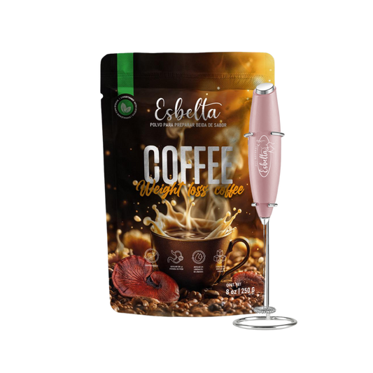 3 Pack - Café para bajar de peso (Gratis 1 Batidor)