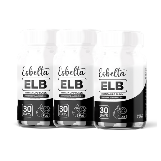 3 Pack - Esbelta Lipo Black  ELB