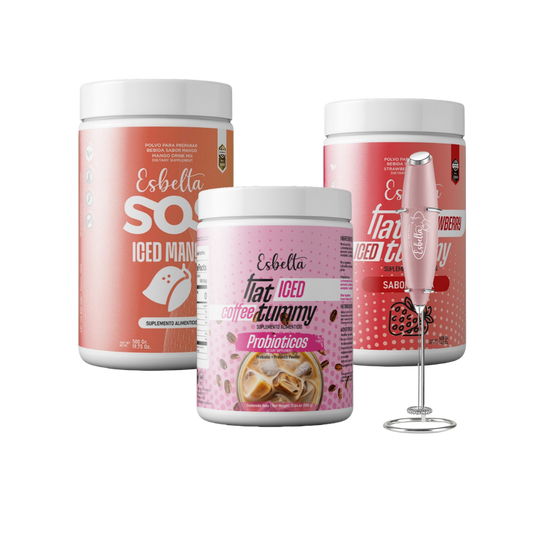 3 Pack - ICED Esbelta + batidor