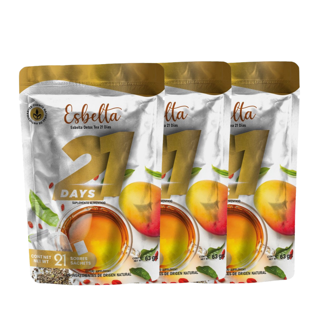 3 Pack - Esbelta 21 Days Té