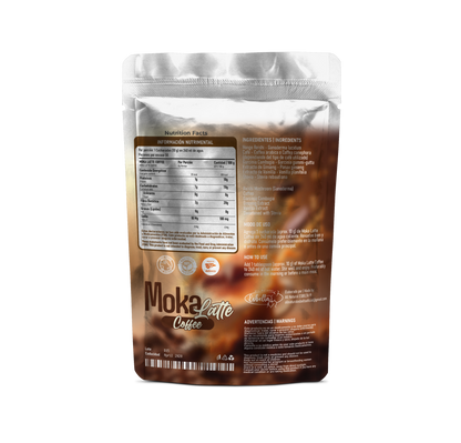 3 Pack - Moka Latte Coffee Esbelta (Gratis 1 Batidor)
