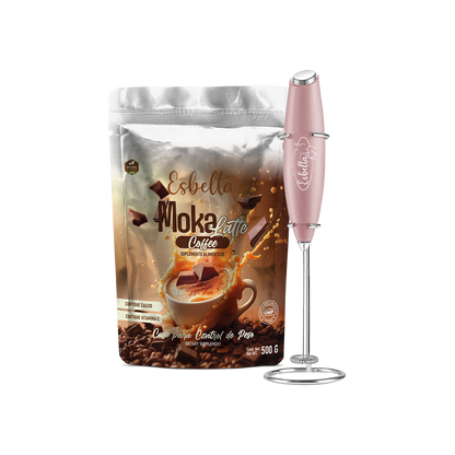 3 Pack - Moka Latte Coffee Esbelta (Gratis 1 Batidor)