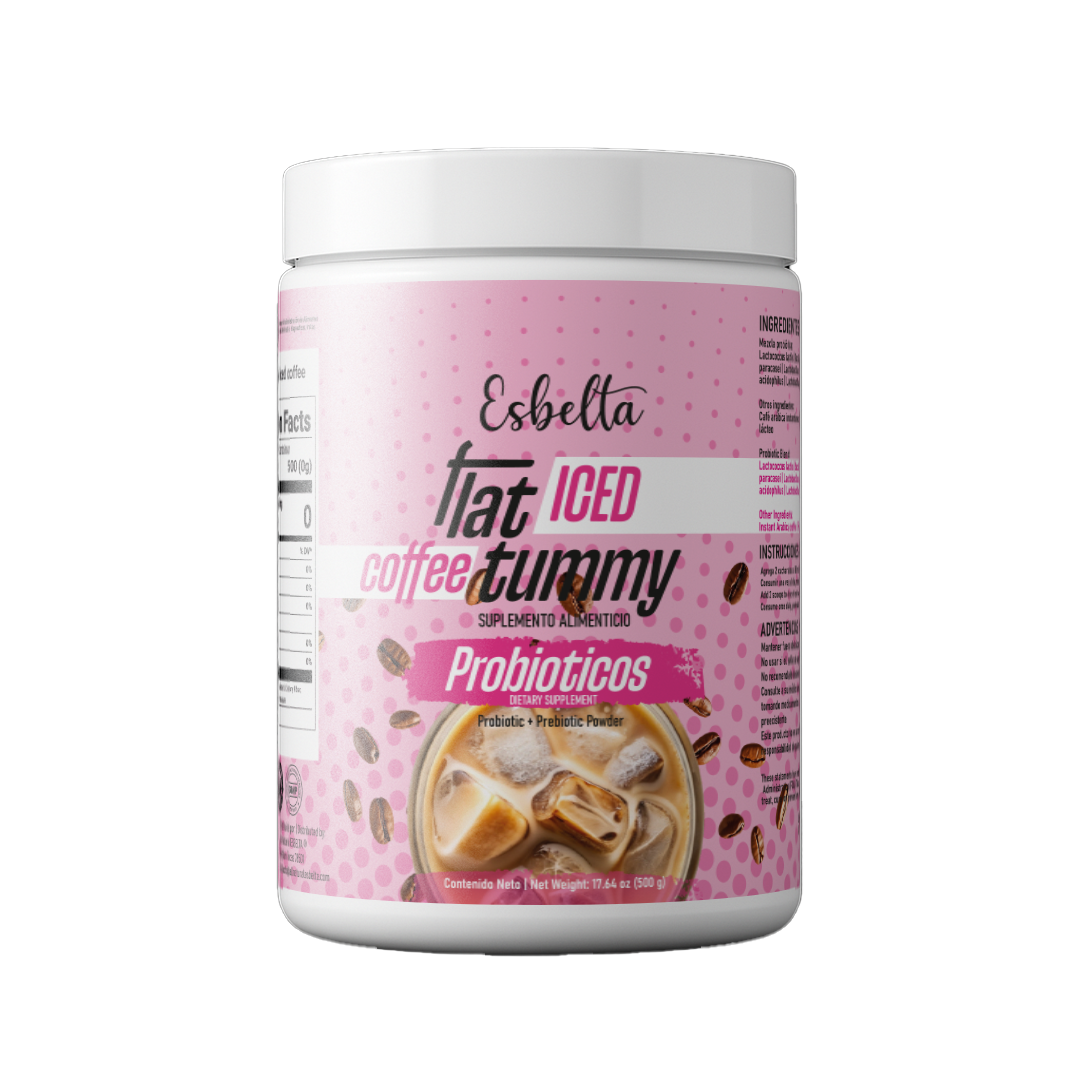 3 Pack - Esbelta Flat Tummy Iced Coffee (Gratis 1 batidor)