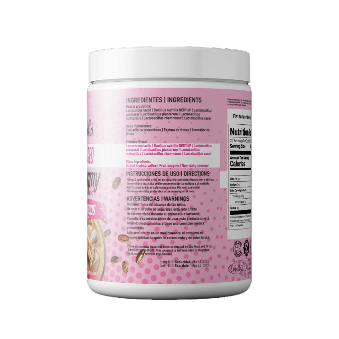 3 Pack - Esbelta Flat Tummy Iced Coffee (Gratis 1 batidor)