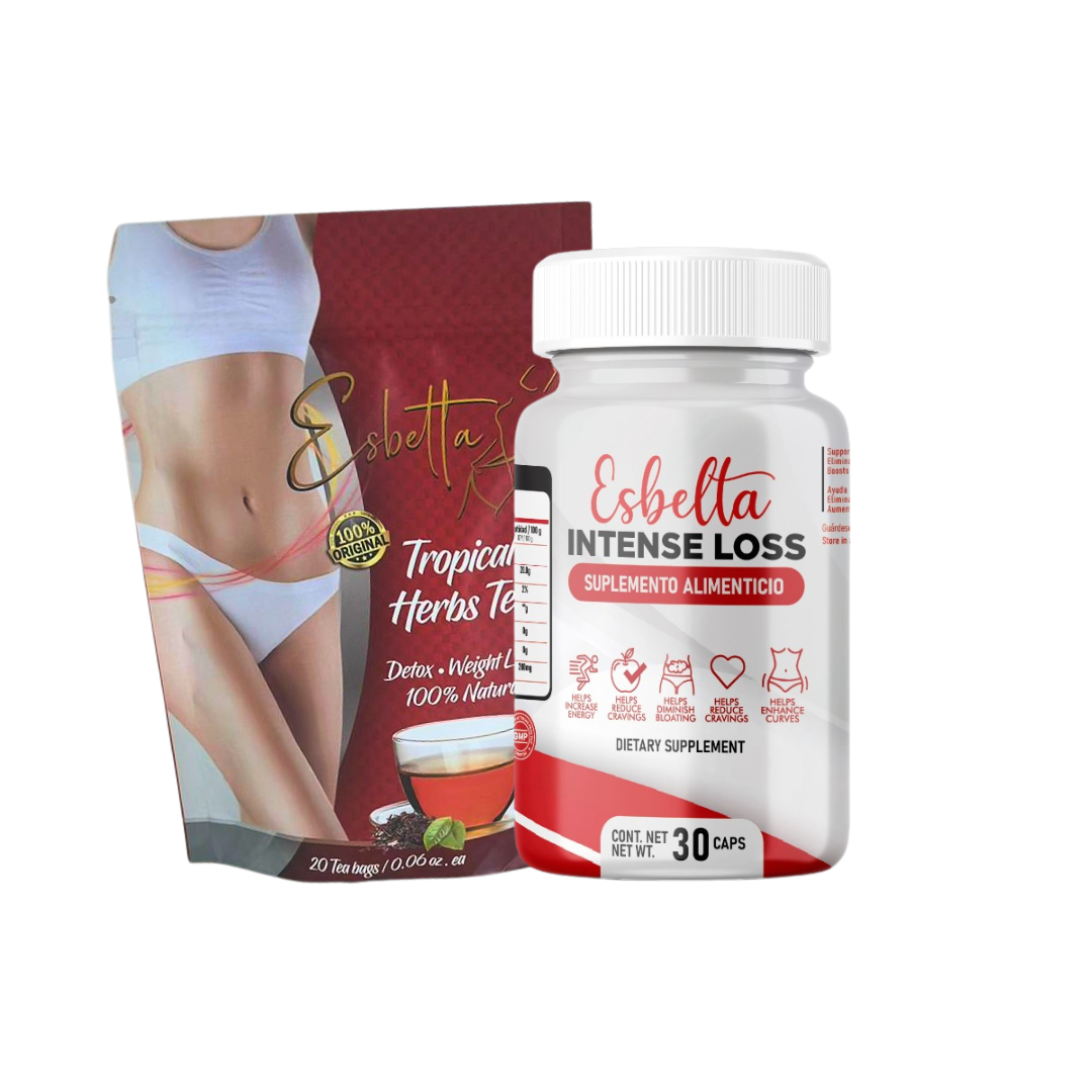 Té de Hierbas Tropicales + Intense Loss (Esbelta)
