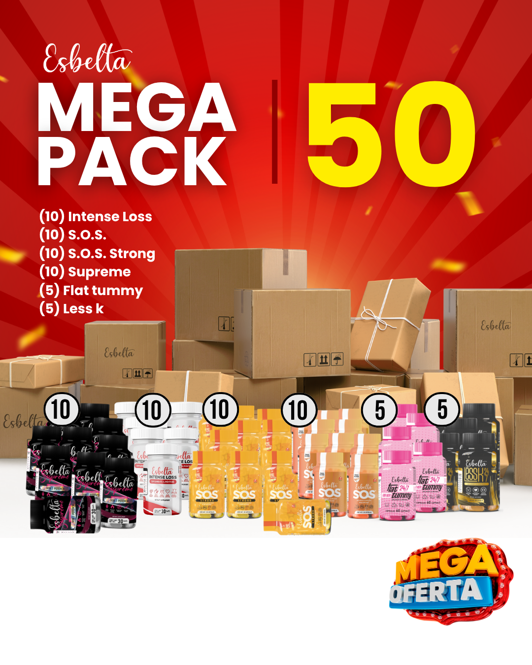 Mega Pack 50 (Quemadores)
