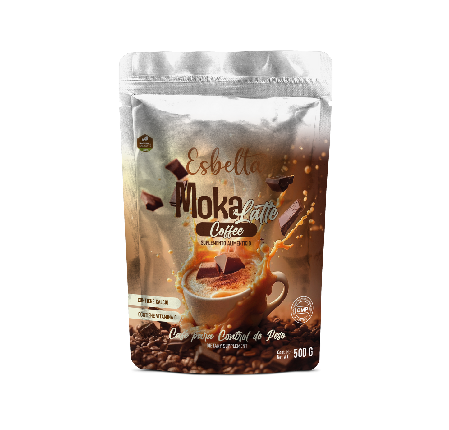 3 Pack - Moka Latte Coffee Esbelta (Gratis 1 Batidor)